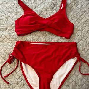 Beachsissi red bikini, unworn
